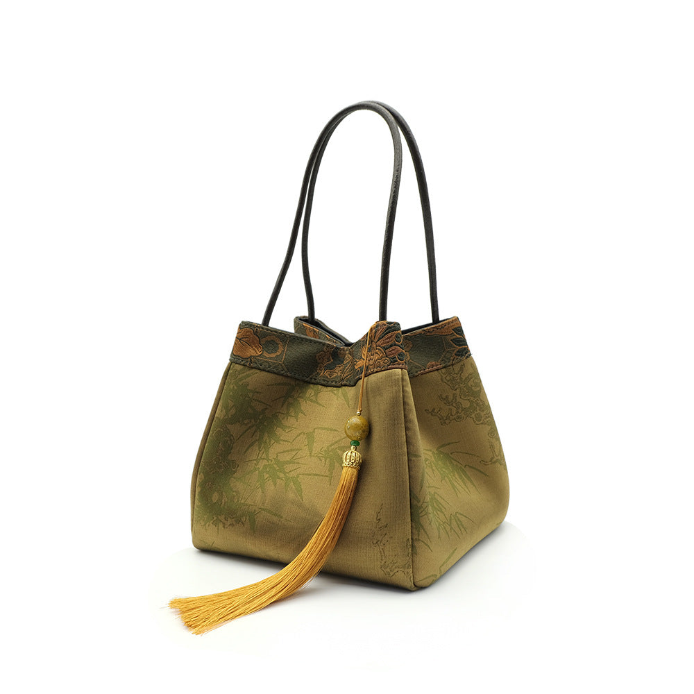 Song Dynasty Brocade Yarn With Han Clothing Handbags