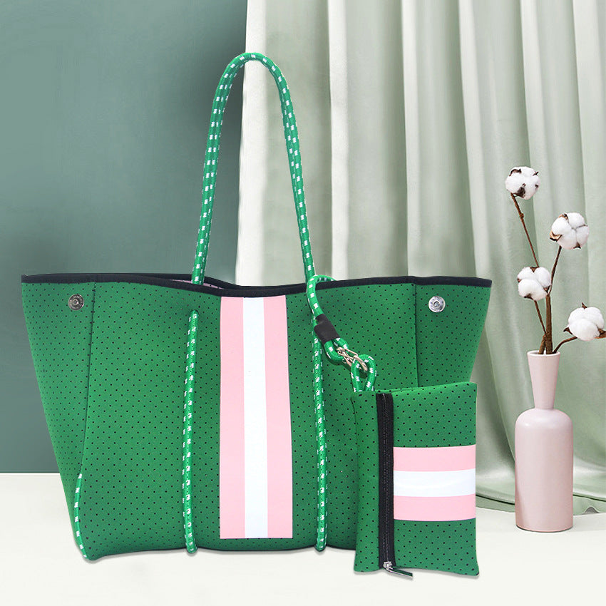 Women's Fashion Neoprene Big Large Beach Travel Bags
