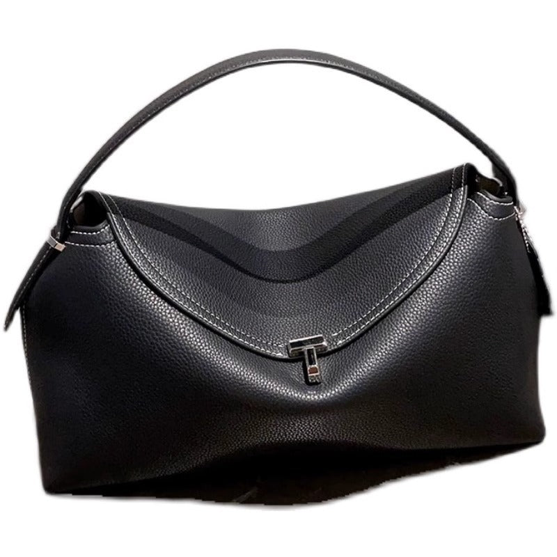 Swedish High-grade First Layer Cowhide Underarm Shoulder Bags