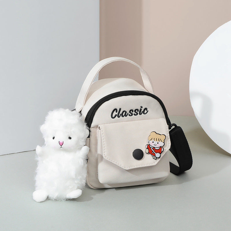 Women's Mobile Female Summer High-grade Canvas Mini Phone Bags
