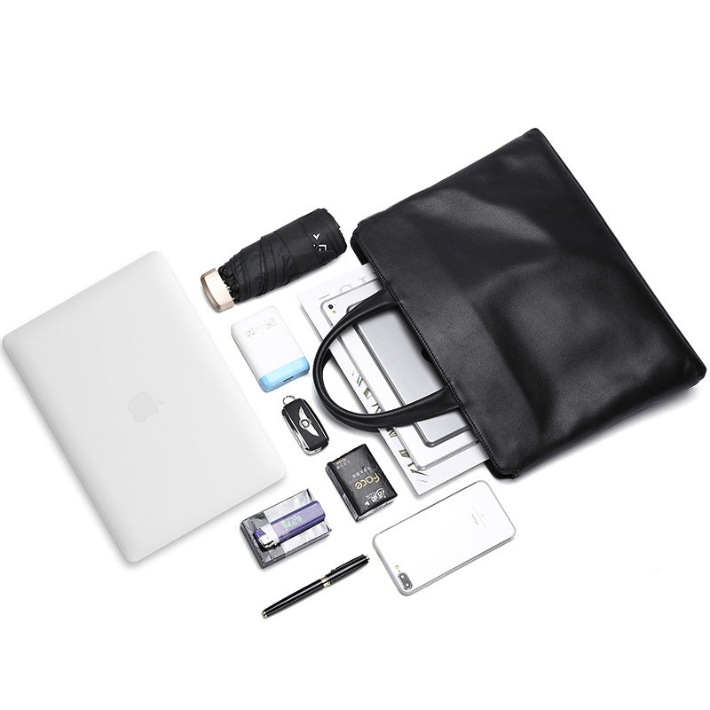 Men's Large Capacity Top Layer Cow Leather Bags