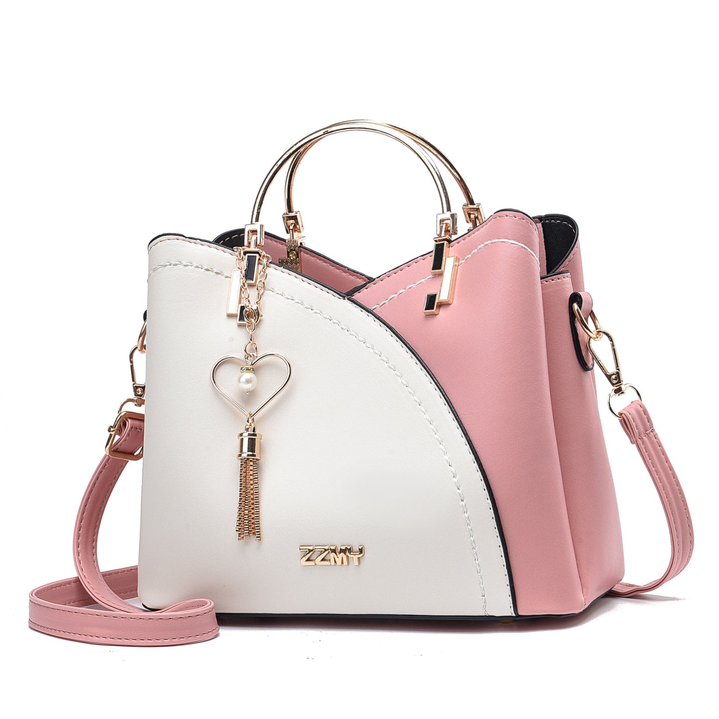 Women's Classy Patchwork Fashion Leather Shaping Handbags