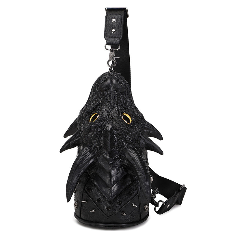 Women's & Men's & Personality Rivets Three-dimensional Faucet Fashion Backpacks