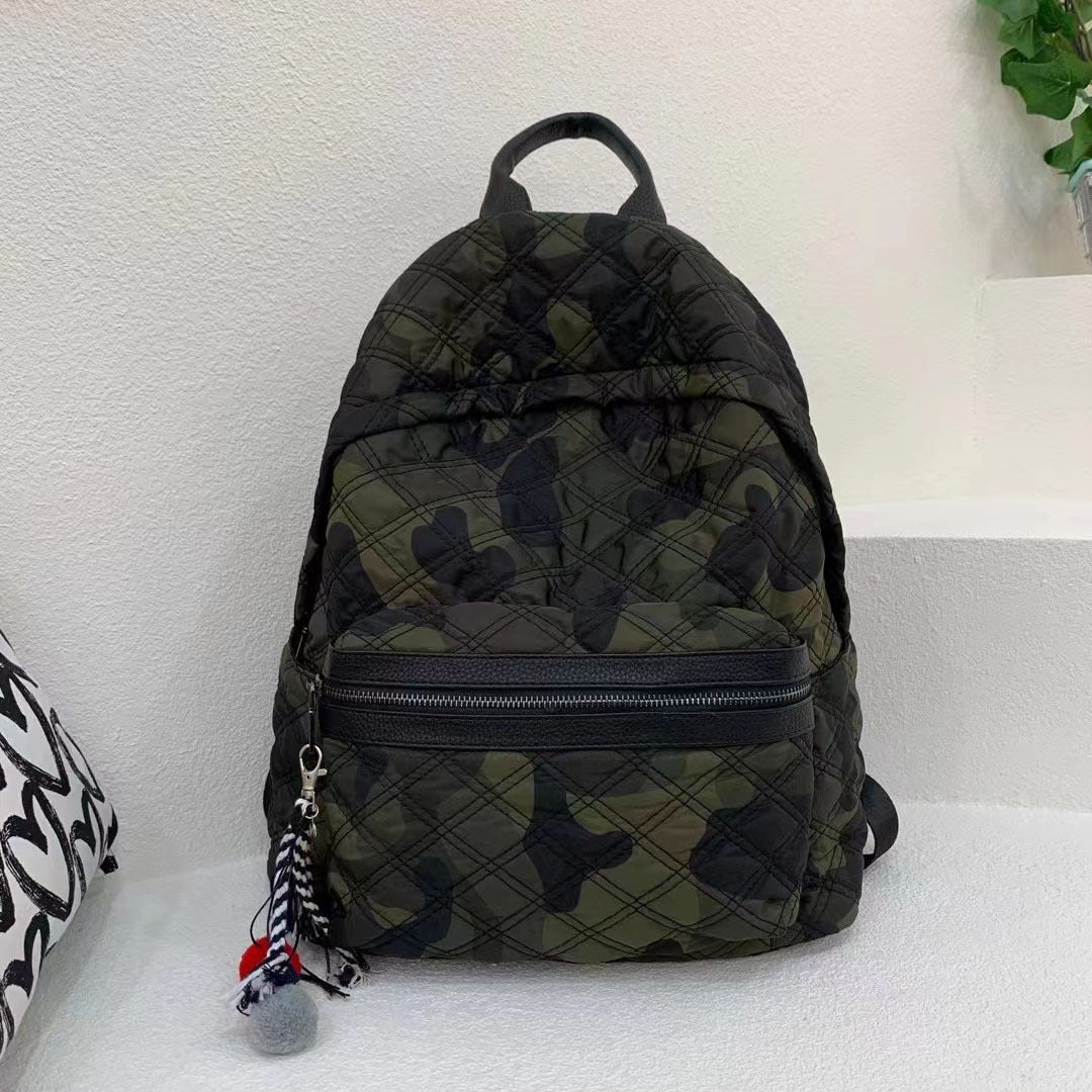 Cotton Style Camouflage Trendy Cool Fashion Backpacks
