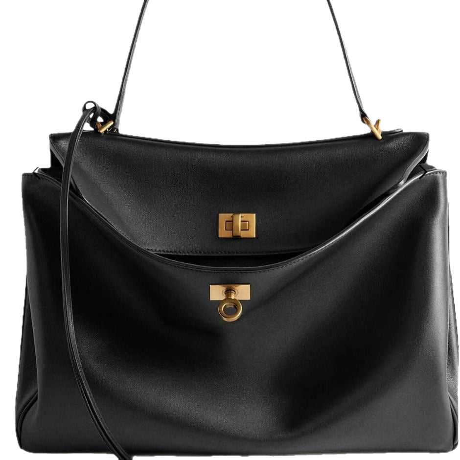 Women's Underarm Portable Genuine Leather Kelly Idle Shoulder Bags