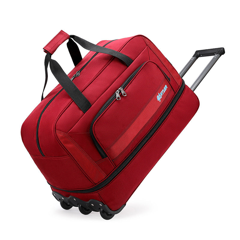 Cloth Large Capacity Expandable Three Wheels Travel Bags