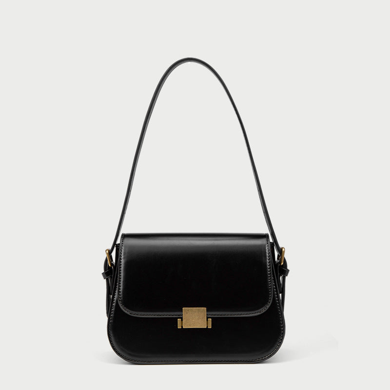 Women's High-grade Retro Fashion Portable Light Luxury Shoulder Bags