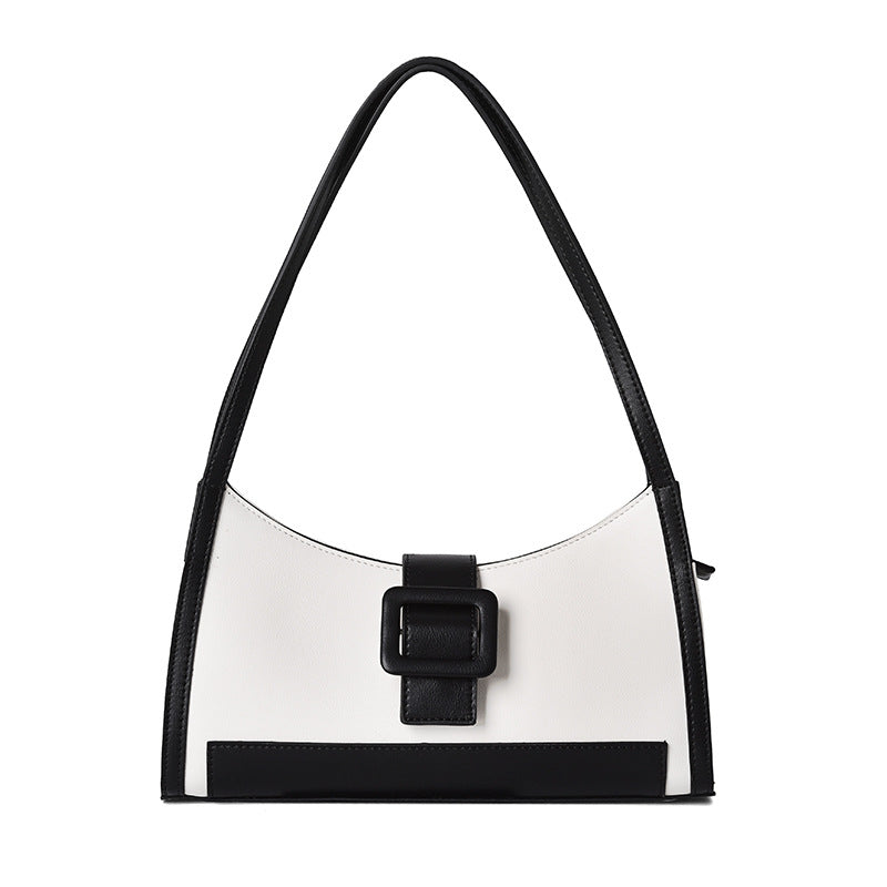 Women's Niche Color Matching Baguette Fashion Simple Shoulder Bags