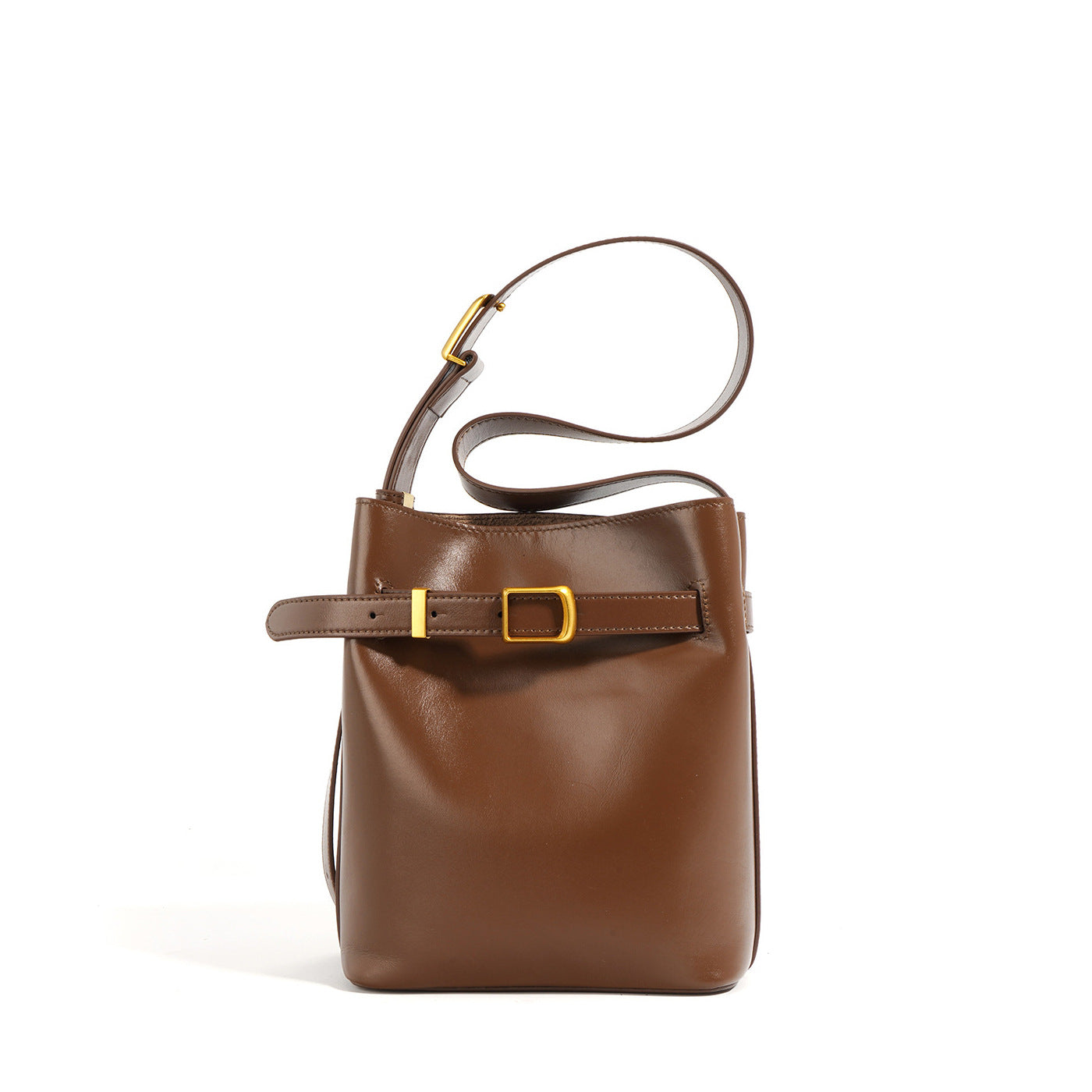 Women's Genuine Leather High-grade Retro Cowhide Lucky Crossbody Bags