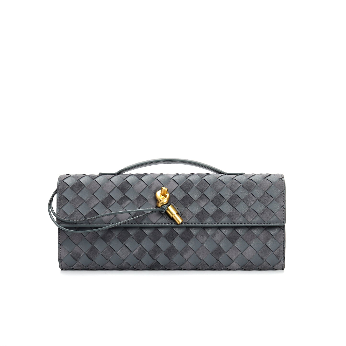 Women's Genuine Leather Commuter Baguette Large Capacity Handbags