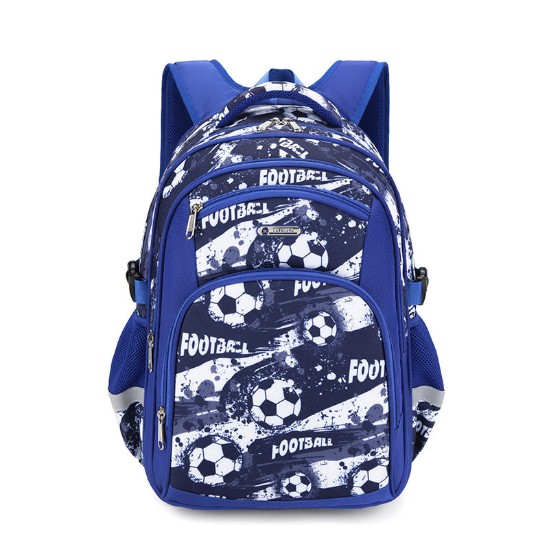 Graceful Primary Boys Fashion Spine Protection Elementary School Students' Schoolbags