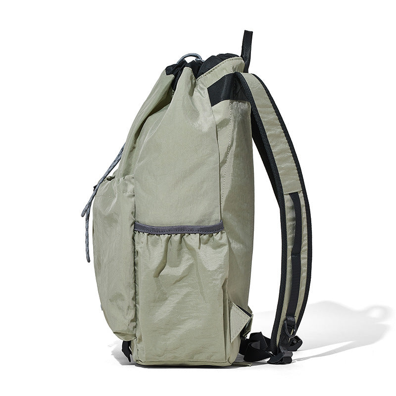 Drawstring Pull String Sport Climbing Niche College Backpacks