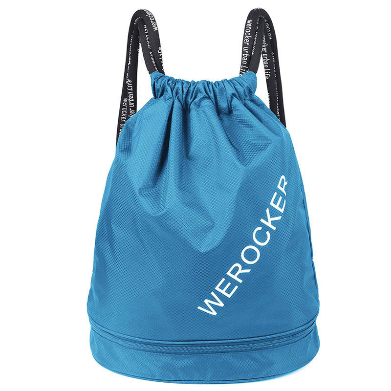 Women's & Men's & Fitness Drawstring Beach Dry Wet Sports Backpacks