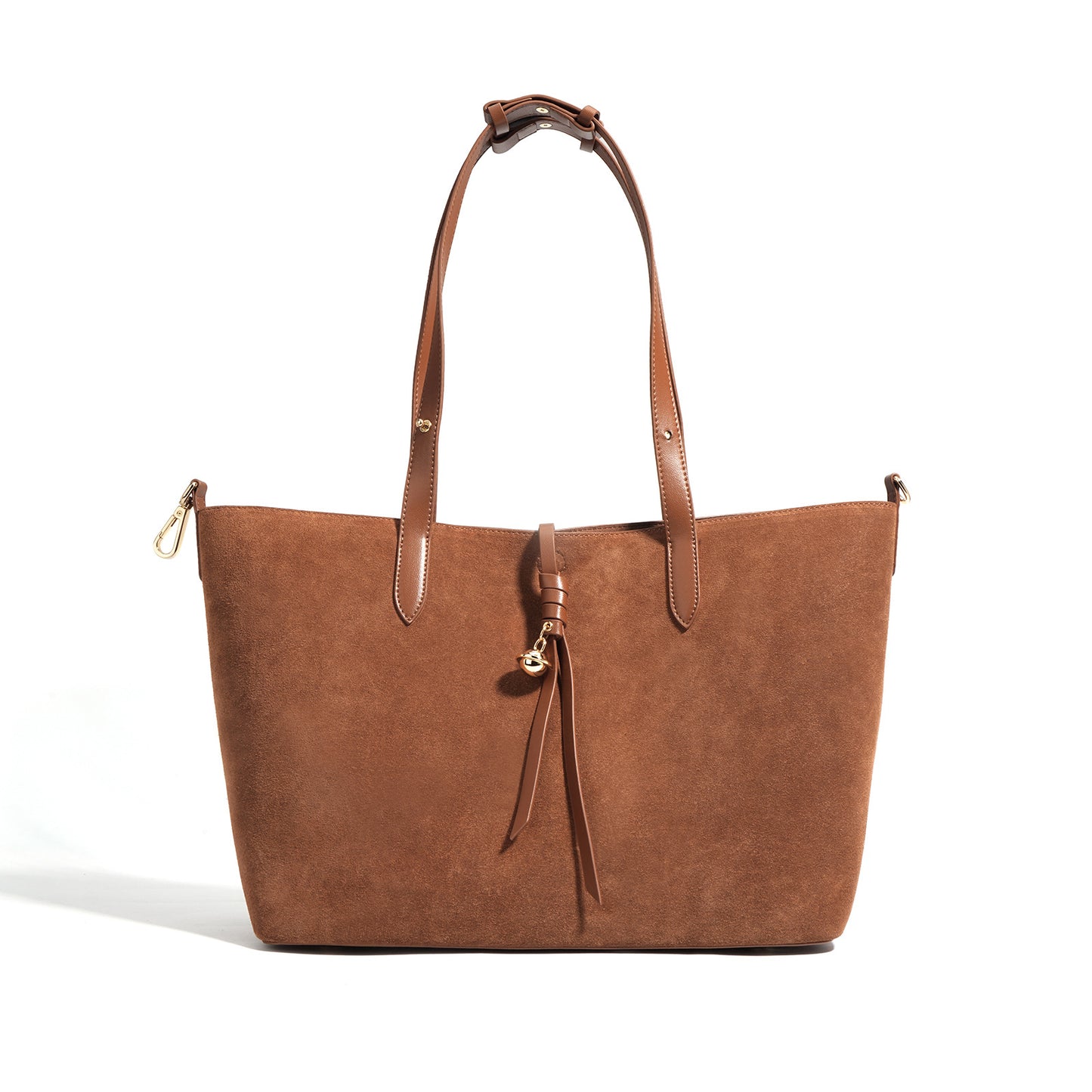 Women's Food Basket Fashion Genuine Leather Frosted Tote Bags