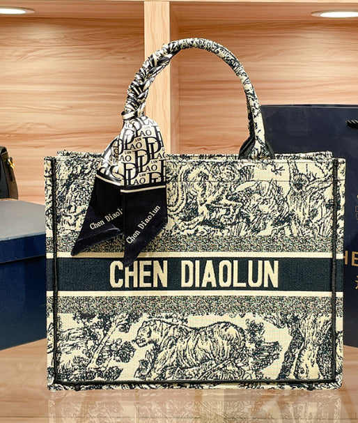 Fashion Elegant Zoo Commuter Large Capacity Small Square Bags