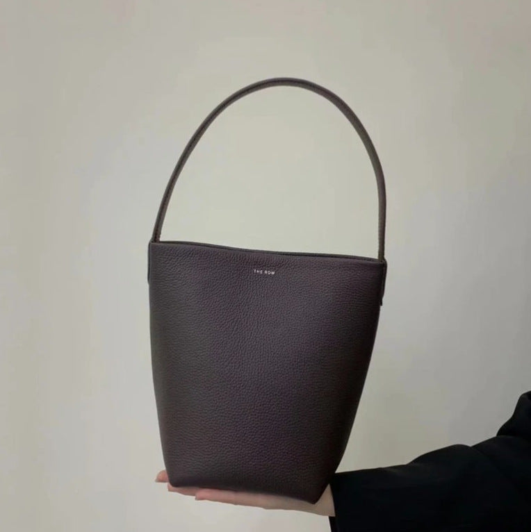 Women's Cowhide Commuter Large Capacity Idle Style Shoulder Bags