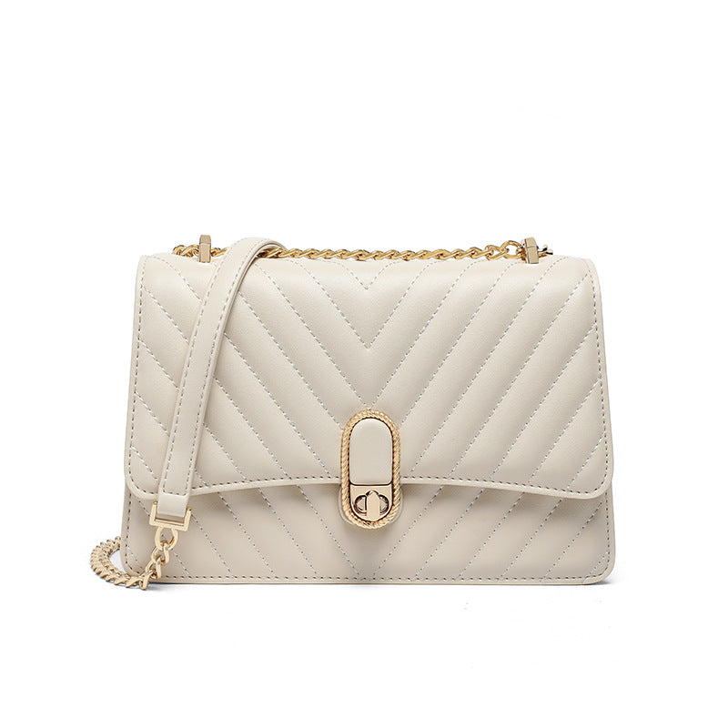 Women's Chain Autumn Light Luxury Genuine Leather Shoulder Bags