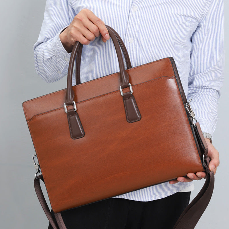 Men's Business Leisure Commute Password Sense Men's Briefcases