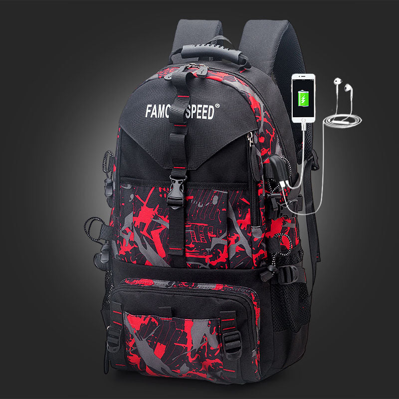 Men's Large Capacity Leisure Hiking Waterproof Backpacks