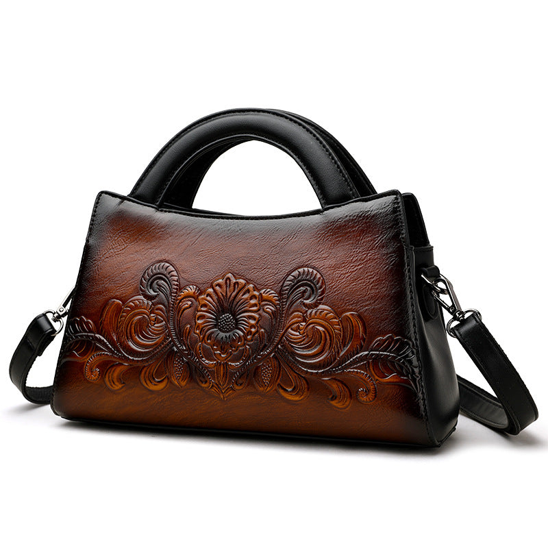 Women's National Style Retro Fashion Trends Mom Crossbody Bags