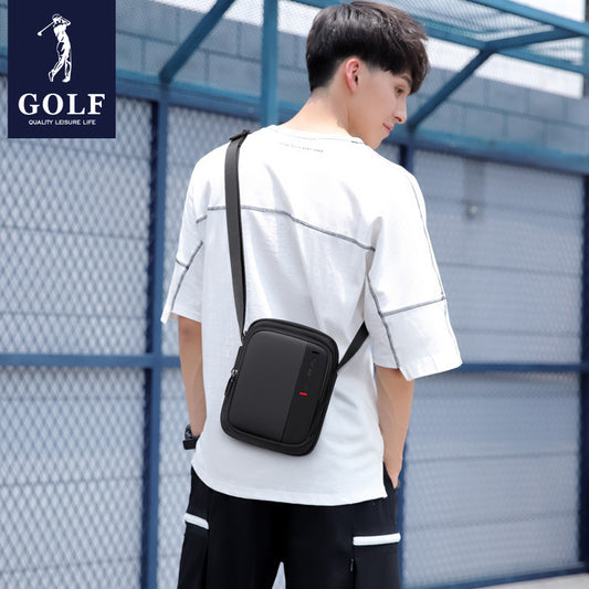 Men's Single Waterproof Large Capacity Lightweight Mobile Men's Shoulder Bags