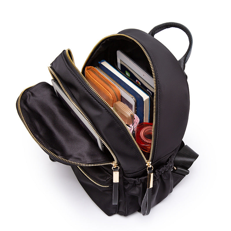 Women's Versatile Oxford Cloth Simple Large Capacity Backpacks