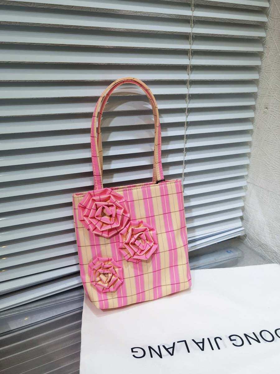 Women's Trendy Printed Plaid Simple Mini Light Handbags