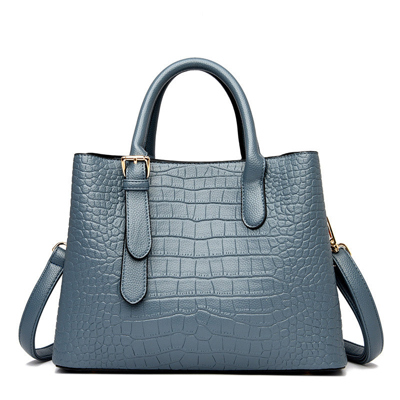 Women's Creative Comfortable Fashion Crocodile Pattern Handbags