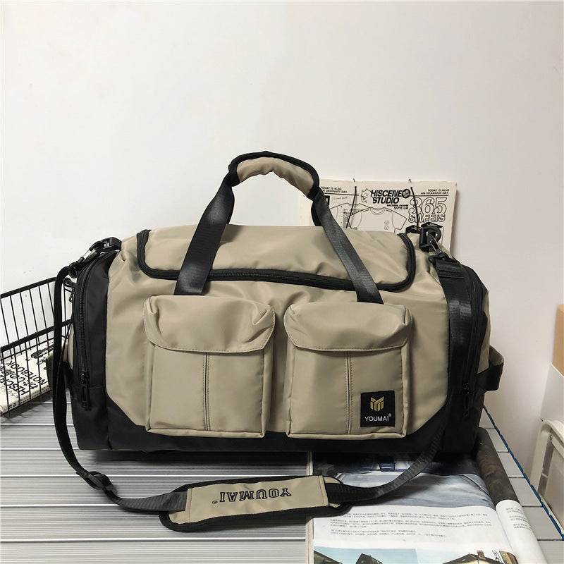 Men's Wet Separation Fitness Training Short Trip Men's Shoulder Bags