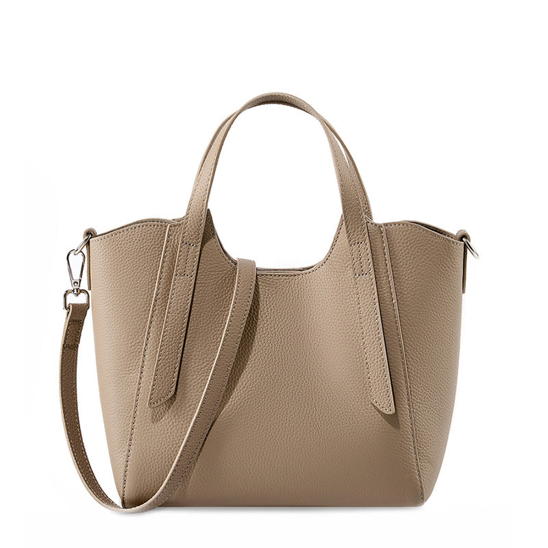 Women's Genuine Leather Commuter Send Mother High-grade Crossbody Bags
