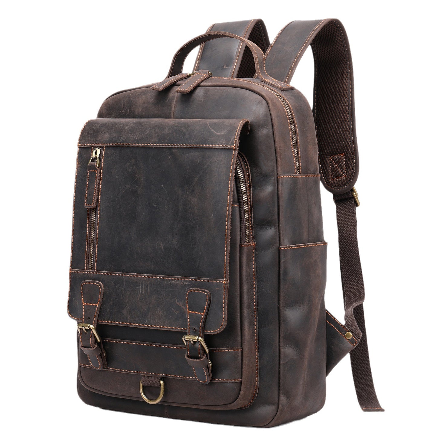 Business Commute Computer Large Capacity Vintage Backpacks