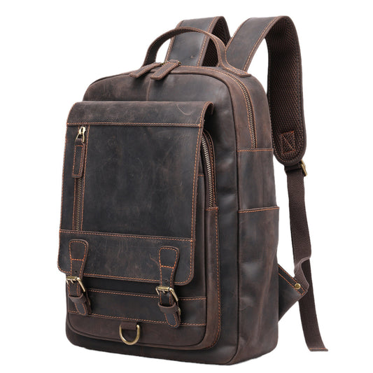 Business Commute Computer Large Capacity Vintage Backpacks