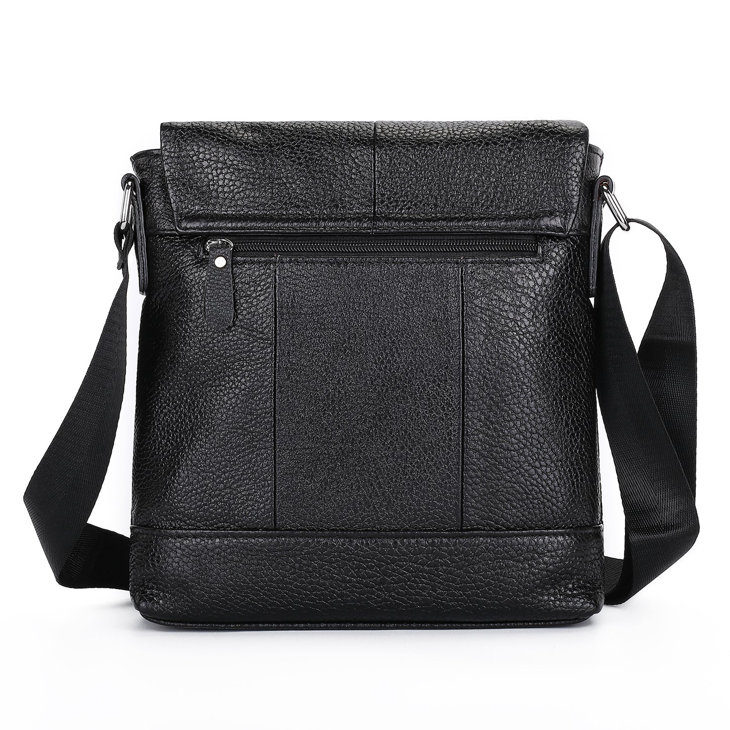 Men's Genuine Leather First Layer Vertical Business Men's Messenger Bags
