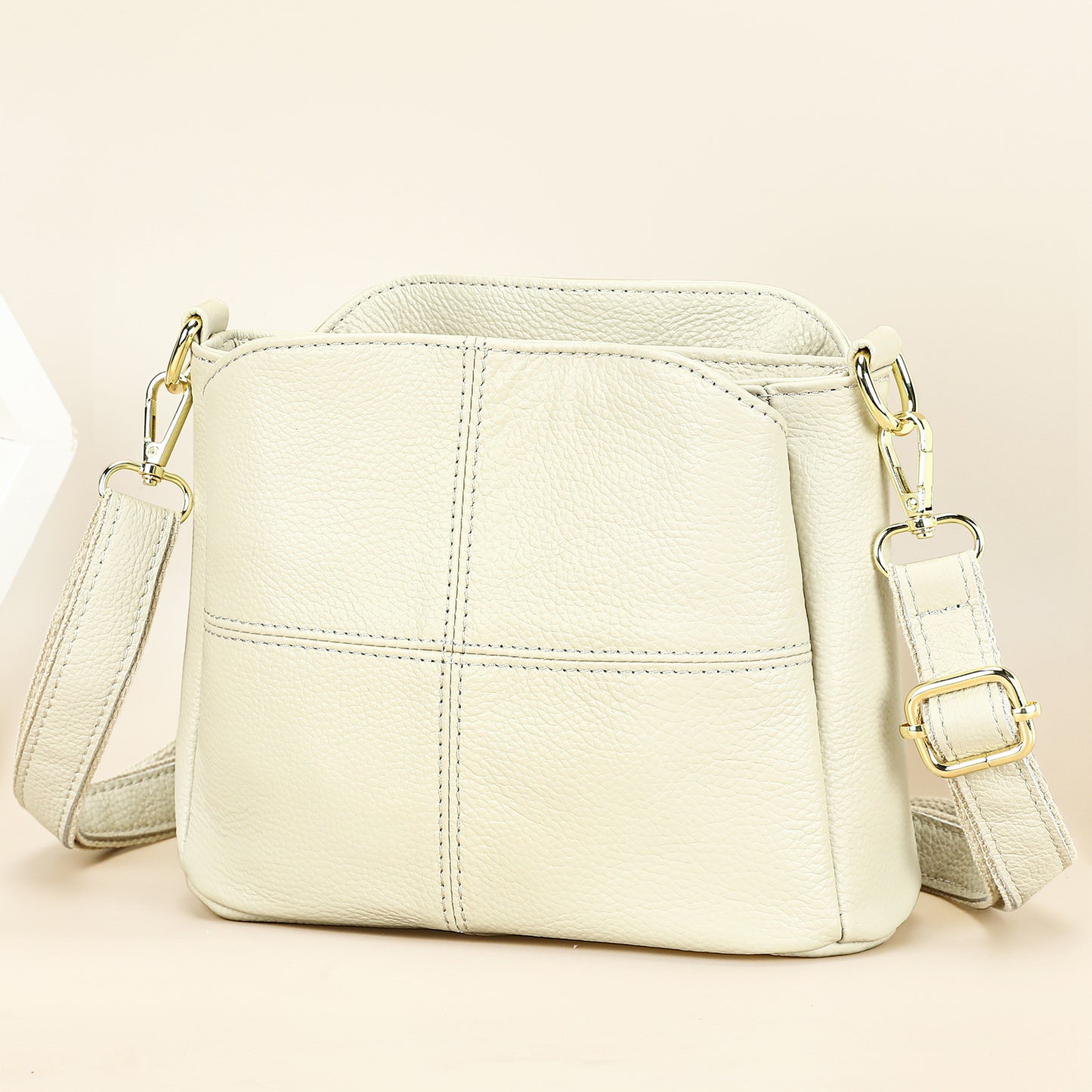 Women's Leather Large Capacity High-grade First Layer Crossbody Bags