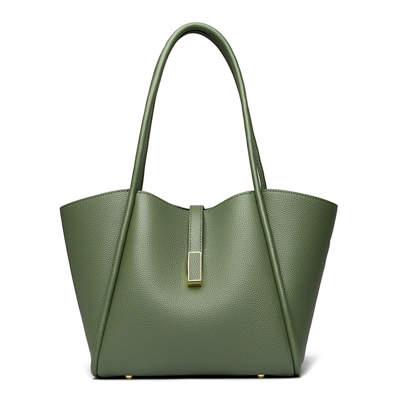 Women's High-grade Simple Large Capacity Totes Trendy Handbags