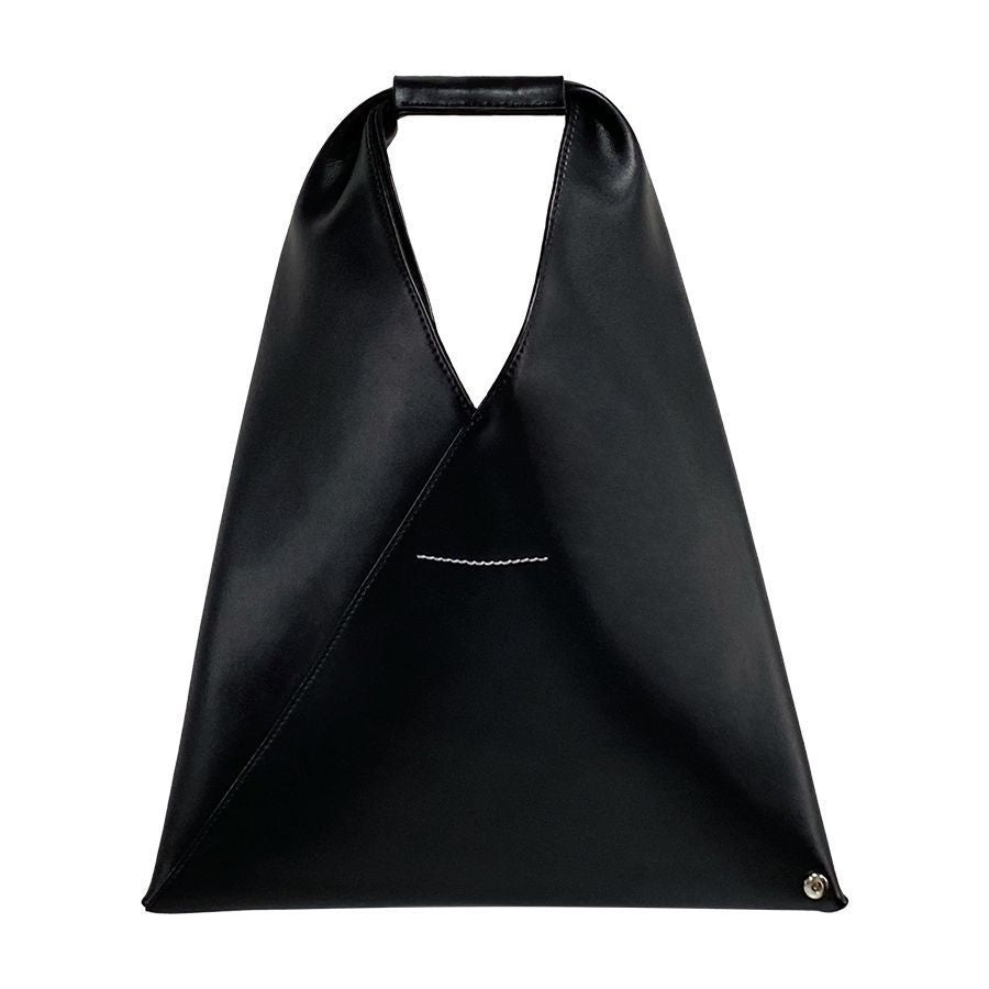 Women's Niche Cowhide Underarm Idle Style Garbage Bags