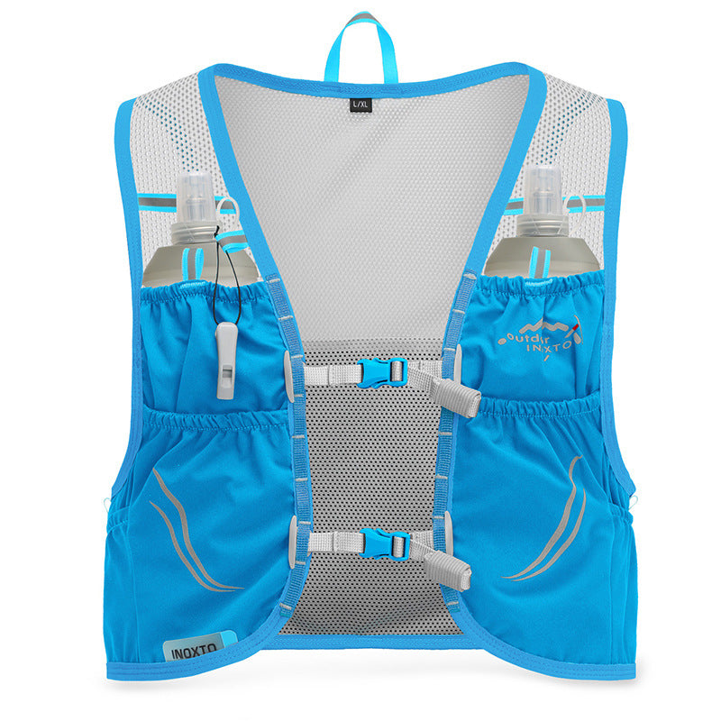 Running 2 Soft Water Bottle Lightweight Sports Backpacks