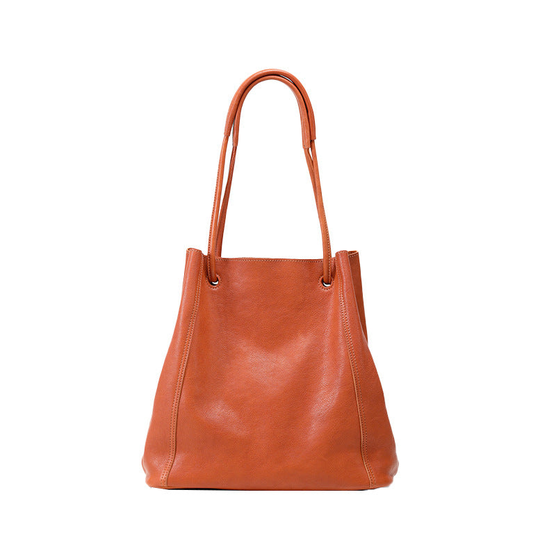 Women's Commuter Large Capacity Retro Minority Vegetable Bags