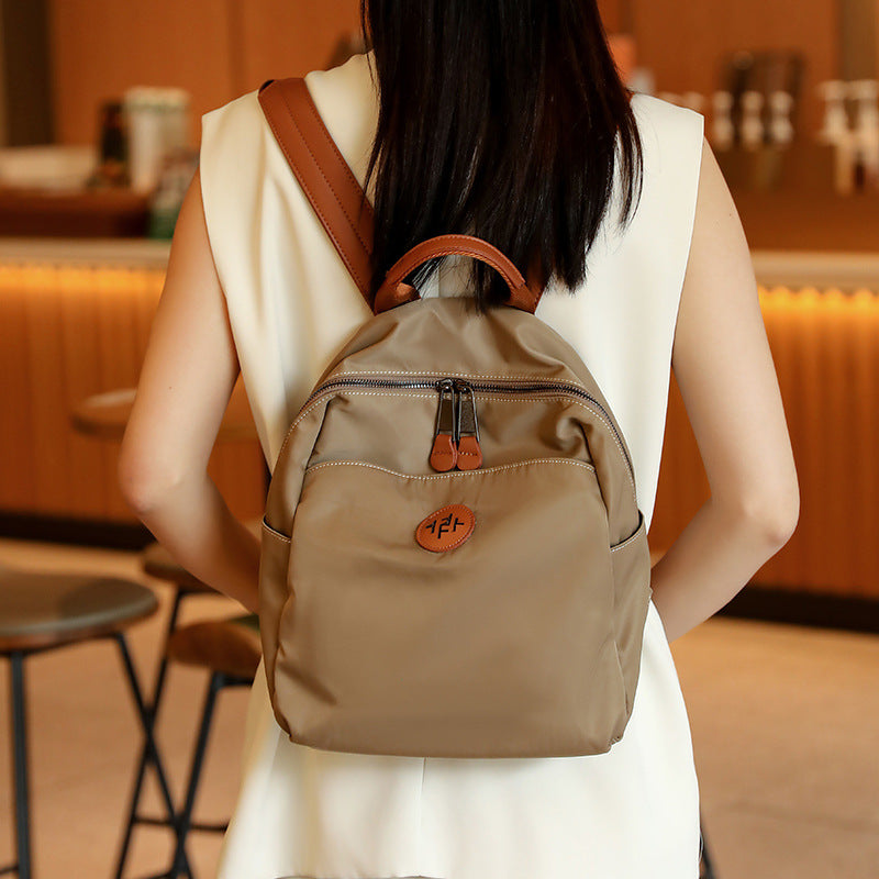 Women's Lightweight Nylon Cloth Fashion Waterproof Oxford Backpacks