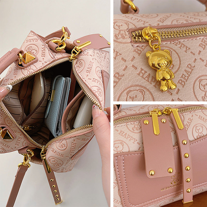 Women's Pretty Source Boston Fashionable Simple Crossbody Bags