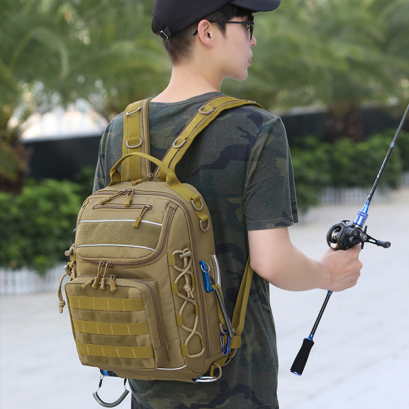 Men's Lure Tactics Exercise Camouflage Mountain Climbing Sports Backpacks