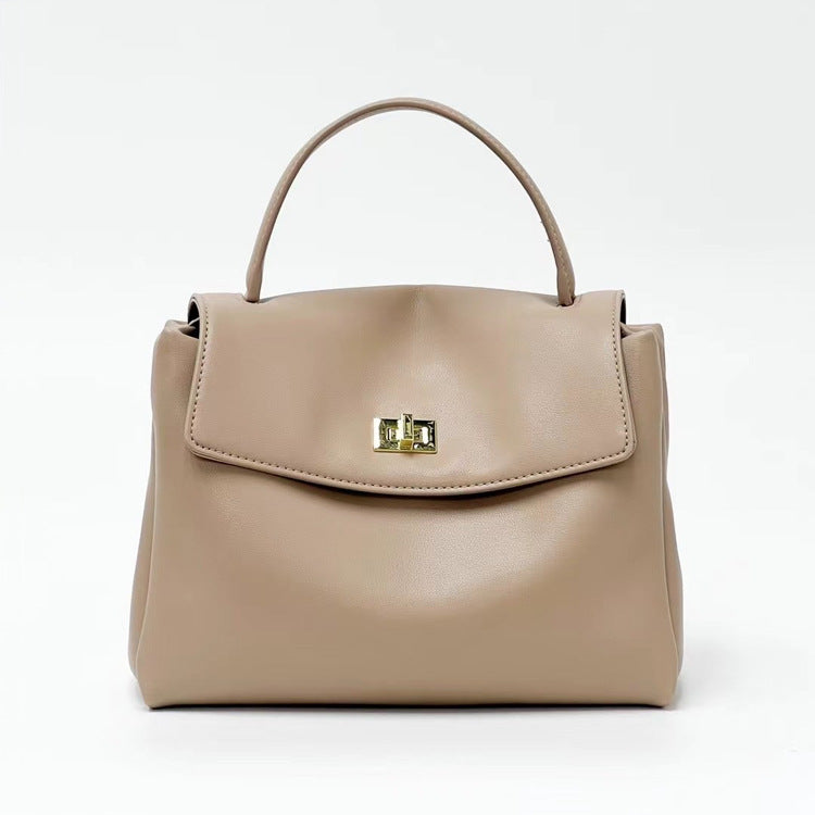 Women's Soft Texture Cowhide Summer Retro Versatile Shoulder Bags