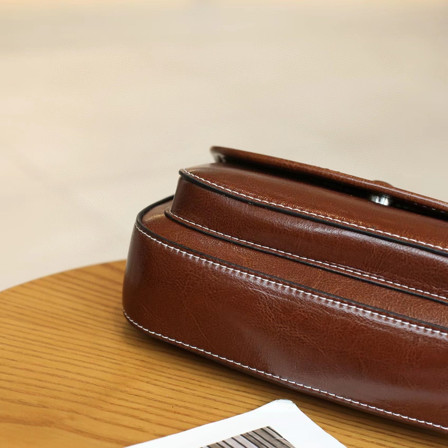 Women's Genuine Leather Crocodile Pattern Large Capacity Shoulder Bags