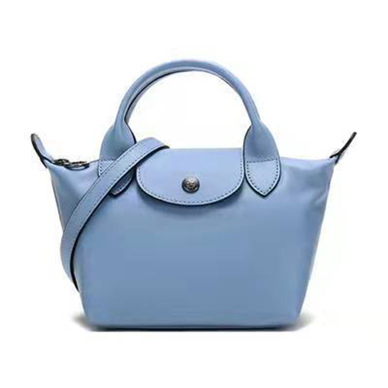 Lambskin Short Olivia Wang Leather Strap Shoulder Bags