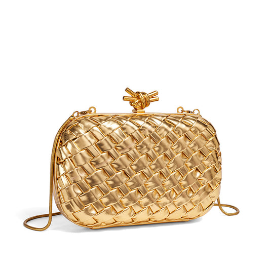 Hand-woven Fashion Dinner Clutch Home Woven Handbags