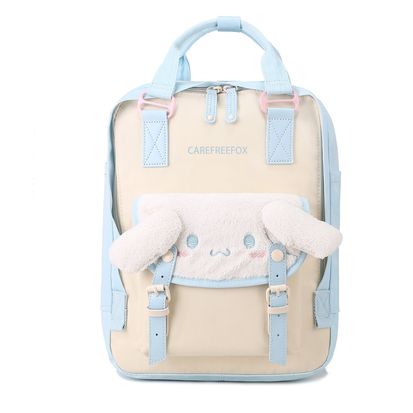 Donut Big Ear Dog Schoolgirl Multifunctional Backpacks