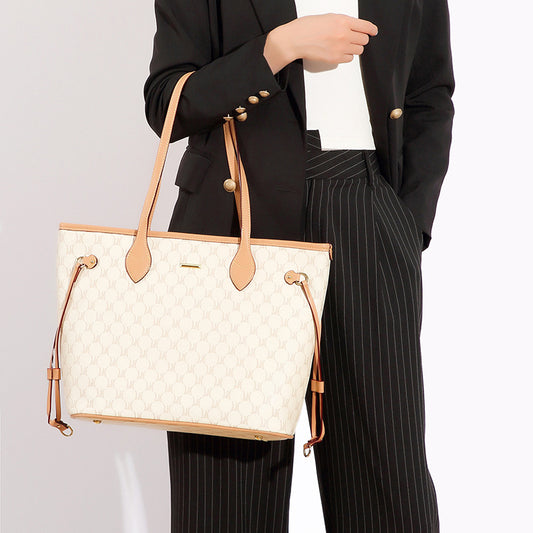 Women's Capacity Presbyopic Vintage College Class Underarm Tote Bags