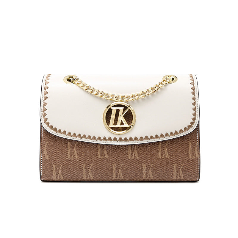 Women's Niche Genuine Leather Fashion Chain Crossbody Bags