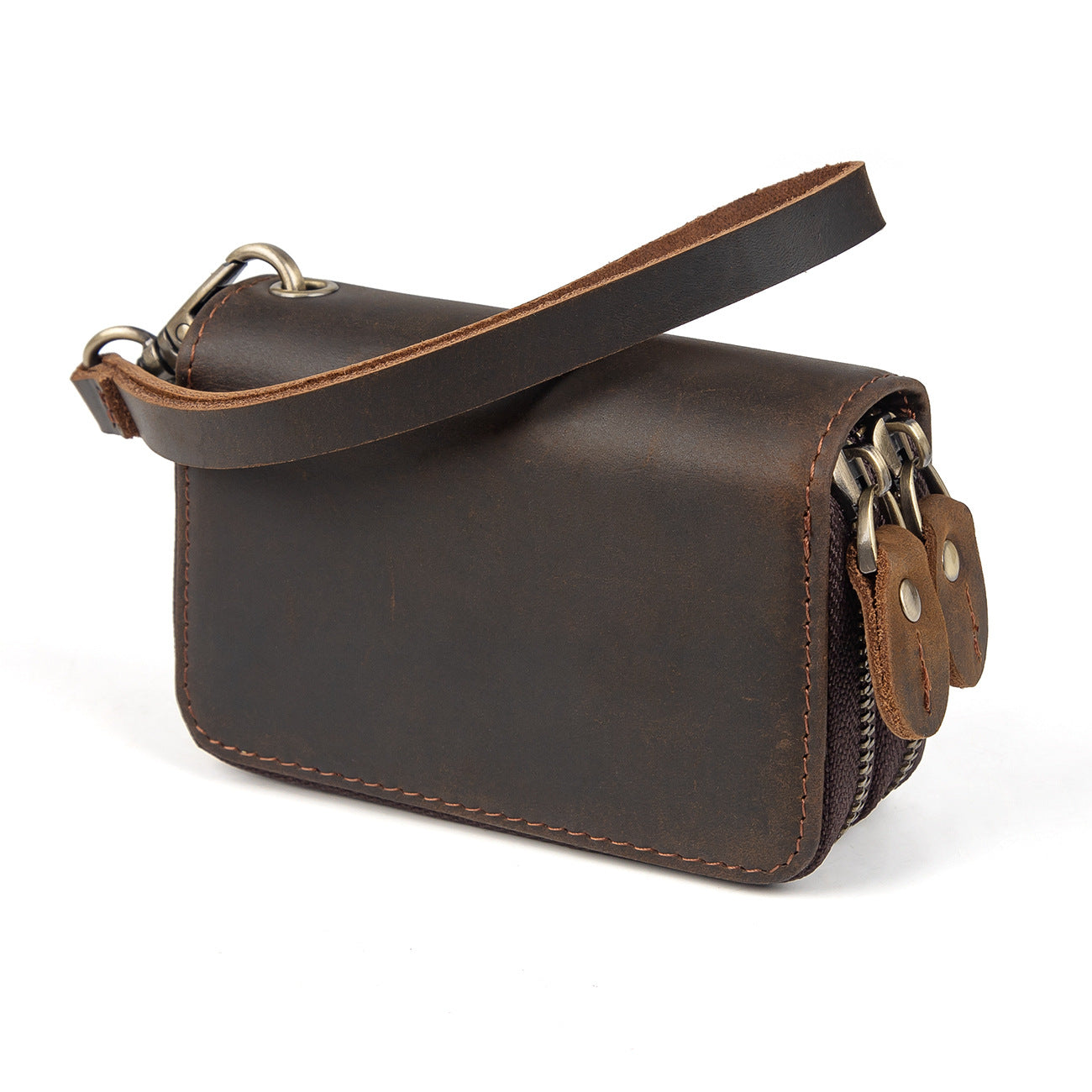 Retro Leather Crazy Horse Car Hand Bags