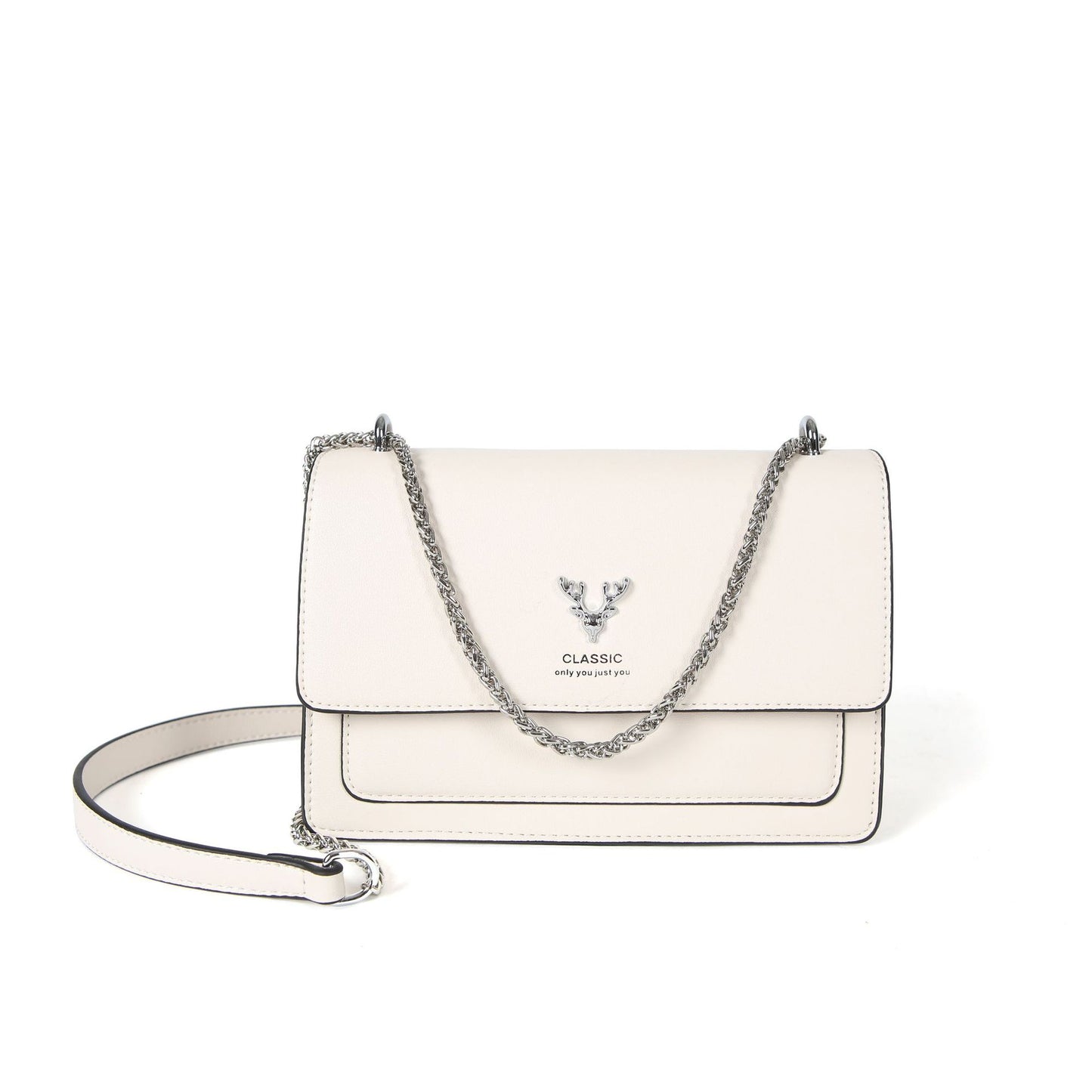Women's Female Lady Fashion Chain Deer Head Bags